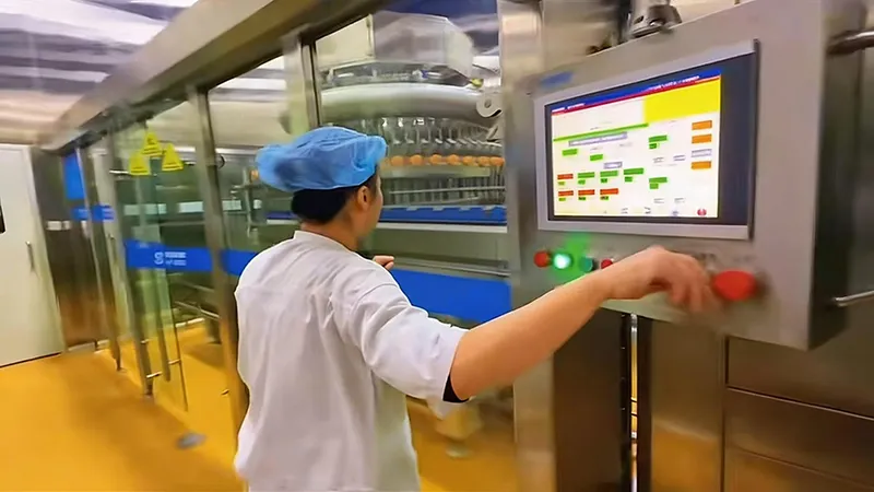 A state-of-the-art digital monitoring interface at Lz Beverage, where engineers track critical quality parameters in real-time, ensuring batch-to-batch consistency for every beverage produced.