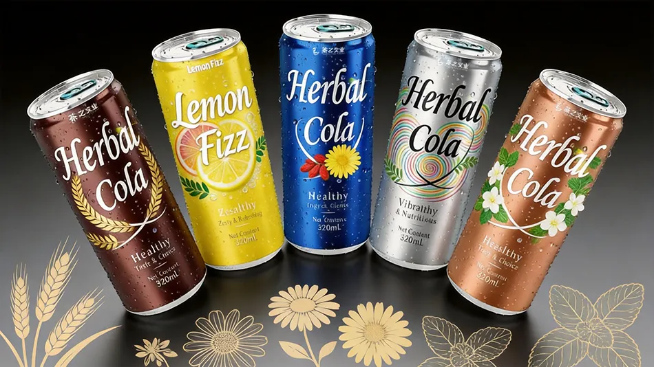 private label herbal cola can OEM manufacturer