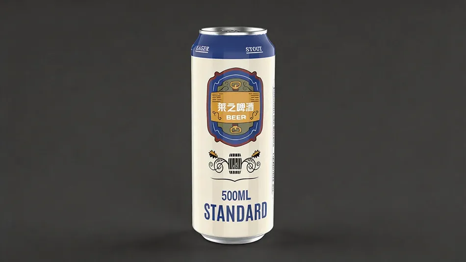 craft lager beer 500ml can