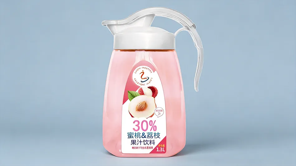 peach lychee juice with pulp 1.3L