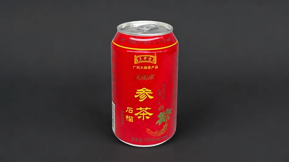 pomegranate ginseng tea 330ml can