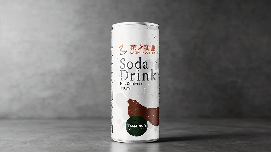 tamarind sparkling water 330ml sleek can