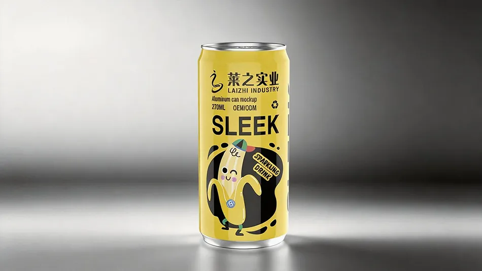 270ml NFC banana juice can