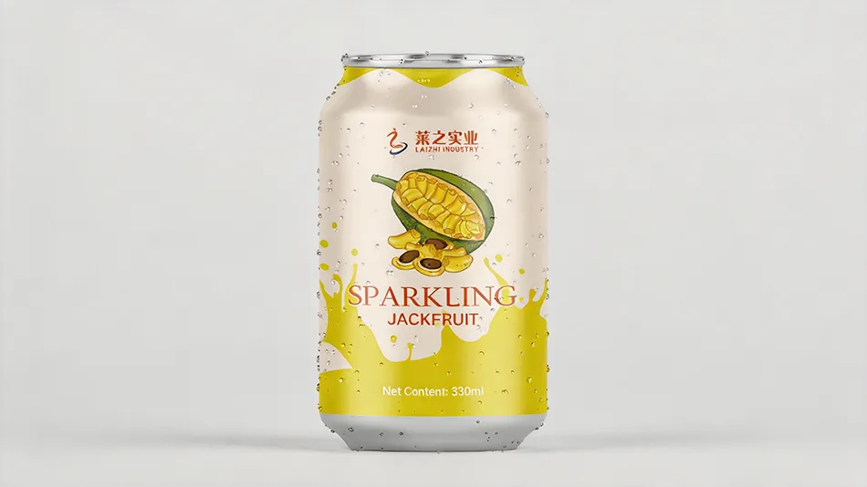 330ml jackfruit sparkling water can