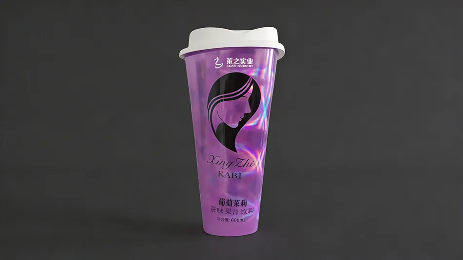 600ml grape jasmine fruit tea cup