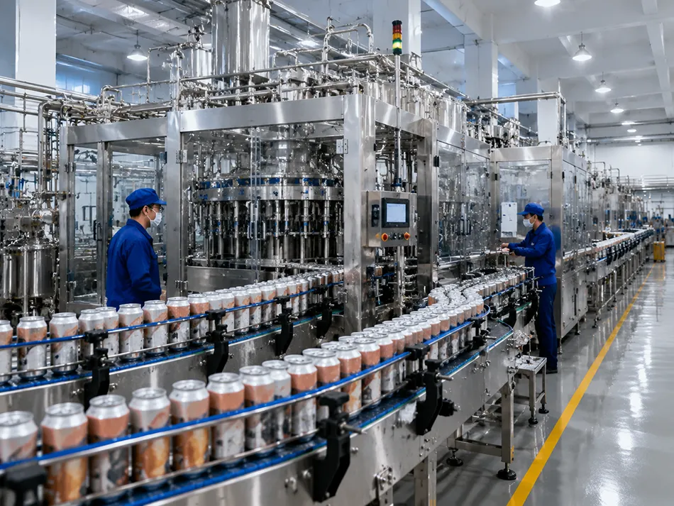 Beverage OEM and ODM production facility operated by Laizhi