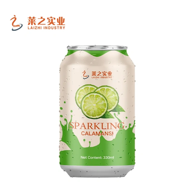 Calamansi Sparkling Water 330ml Can | OEM Private Label Beverage Manufacturer