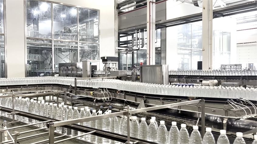 Bottle conveyor system - Heat Resistance Beverage Solution
