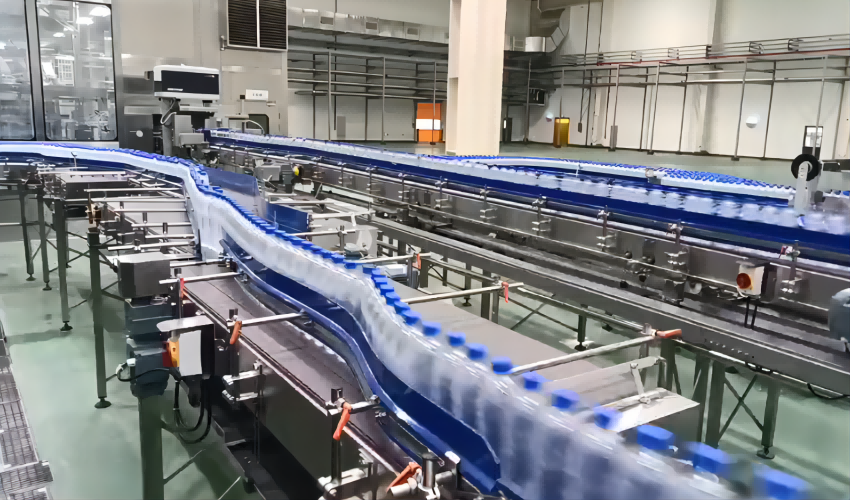 Bottle conveyor system - Heat Resistance Beverage Solution