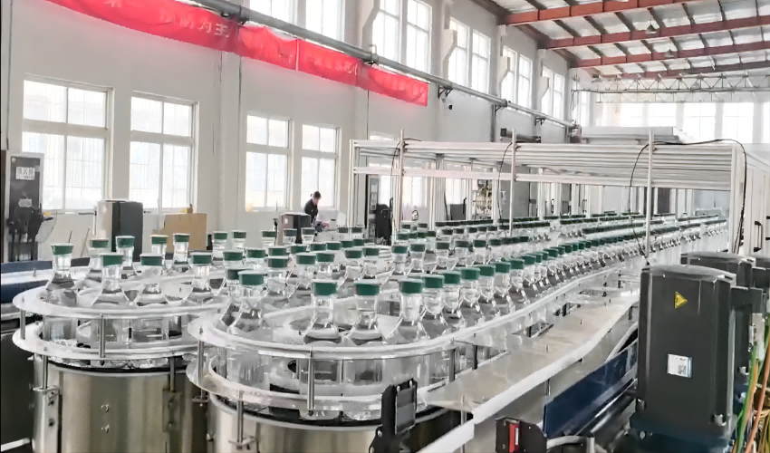 Single lane dynamic buffer table - Case Conveyor Systems
