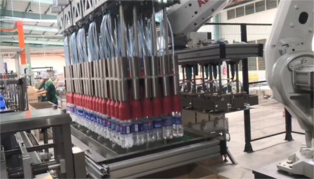 Pick and place packer