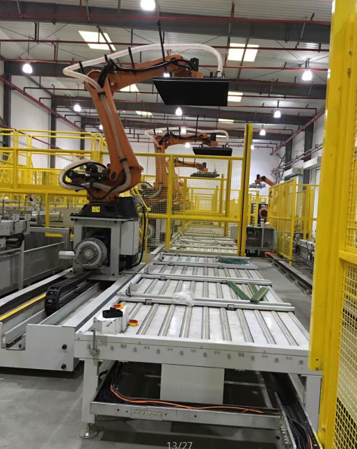 Robot palletizer