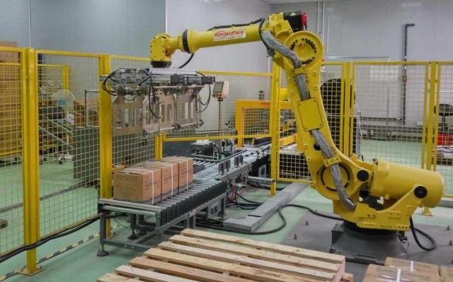 Robot palletizer