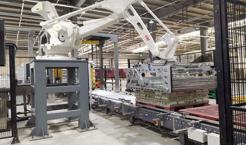 Robot palletizer