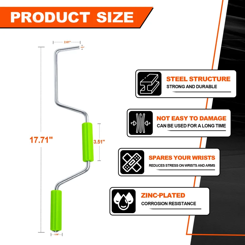 Mimanchi portable strap winder Flatbed winch strap - winder ratchet strap roller for truckers Cargo Straps - Tie Down Ratchet Strap for Truck Trailers, Vans, Docks (green)