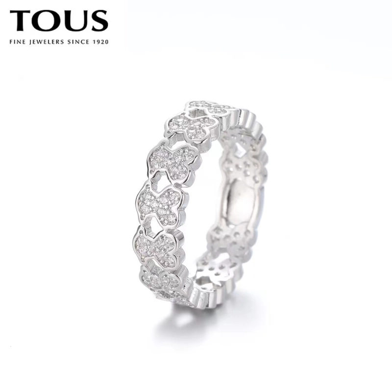 Fashion Steel Copper TOUS Bear Rings Jewelry