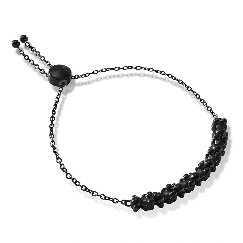 New Fashion Women Men Silver Gold Steel  Letter TOUS Bear Chain Bracelet Plusera Jewelry