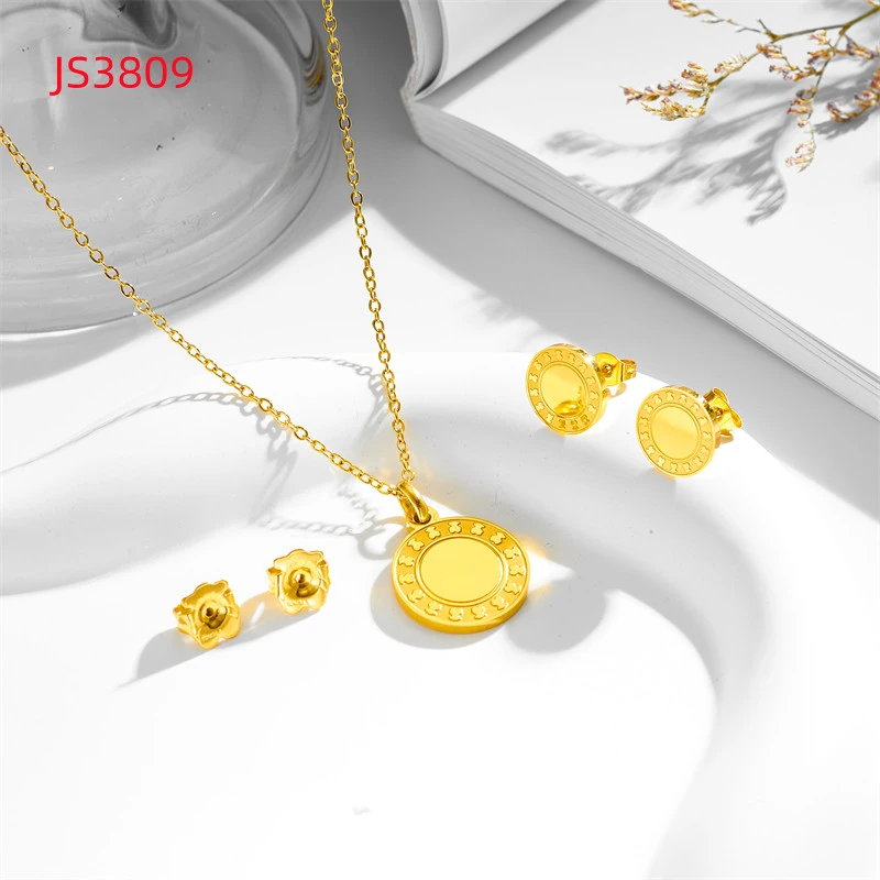 Fashion Women Silver Gold Stainless Steel TOUS Bear Hollow Letter Span Pendant Necklace Earrings Jewelry