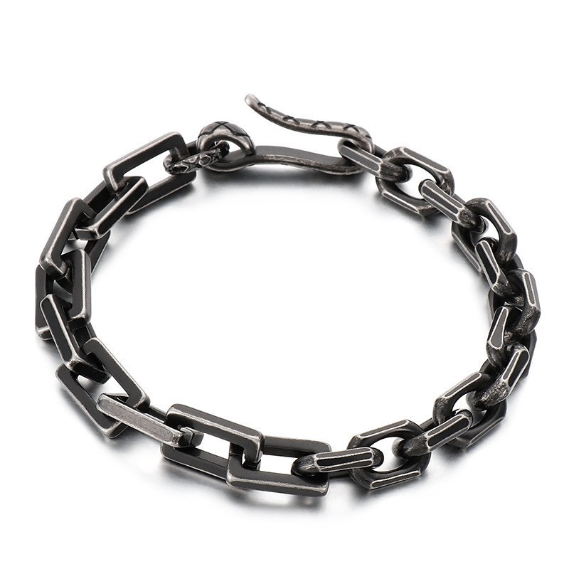 Fashion Men Women Stainless Steel Link Rolo Chain Bracelets