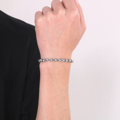 Fashion Men Women Stainless Steel Link Popcorn Chain Bracelets