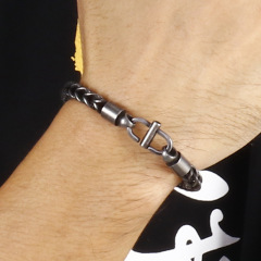 Fashion Men Women 316L Fine Stainless Steel Link Silver Black Gold Chain Bracelets