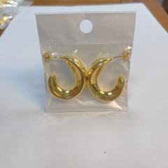 Fashion Women 18K Gold Plated Fine 316L Stainless Steel Ball Stud Earrings Jewelry