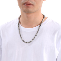 Wholesale Cool Men Women Fine 316L Stainless Steel Link Box Chain Choker Necklace Jewelry