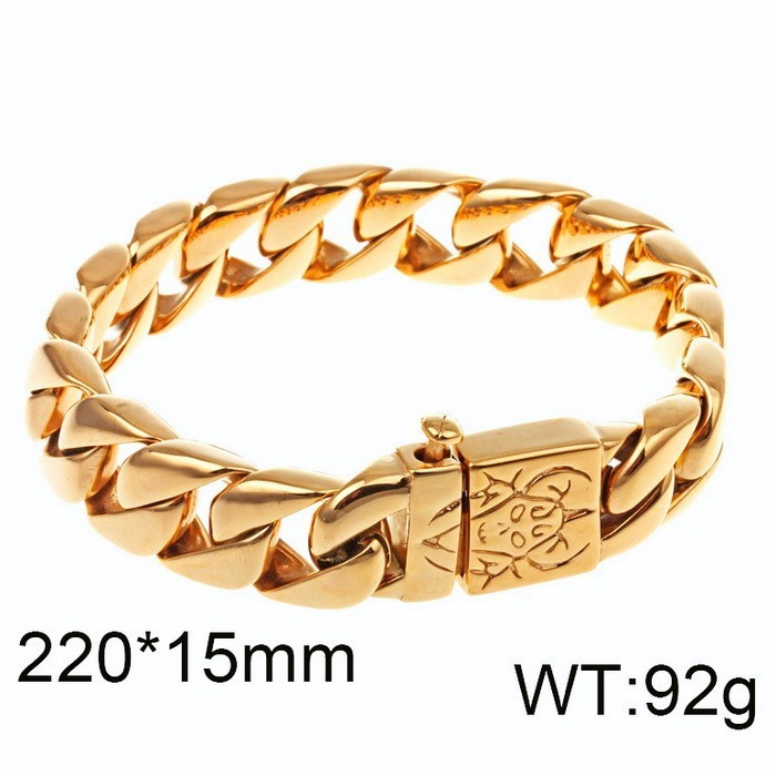 2026 New Arrival Punk Cool Men Fine 316L Stainless Steel Retro Dragon Charms Chain Bracelets