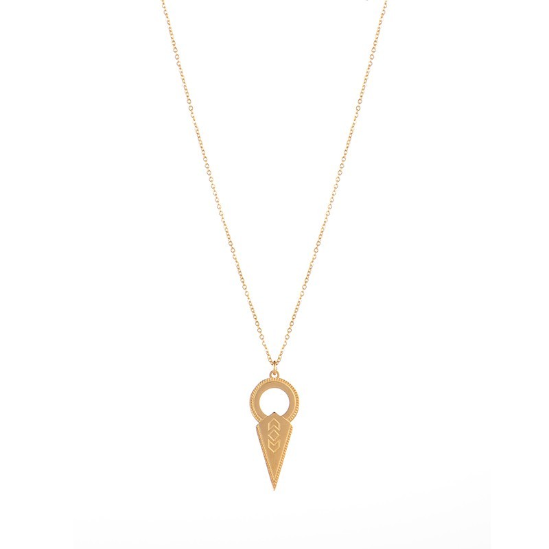 Sautoir ethnique azteque zag bijoux collier ethnique provenant