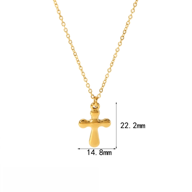 PVD Plated Stainless Steel  Pendant Necklace