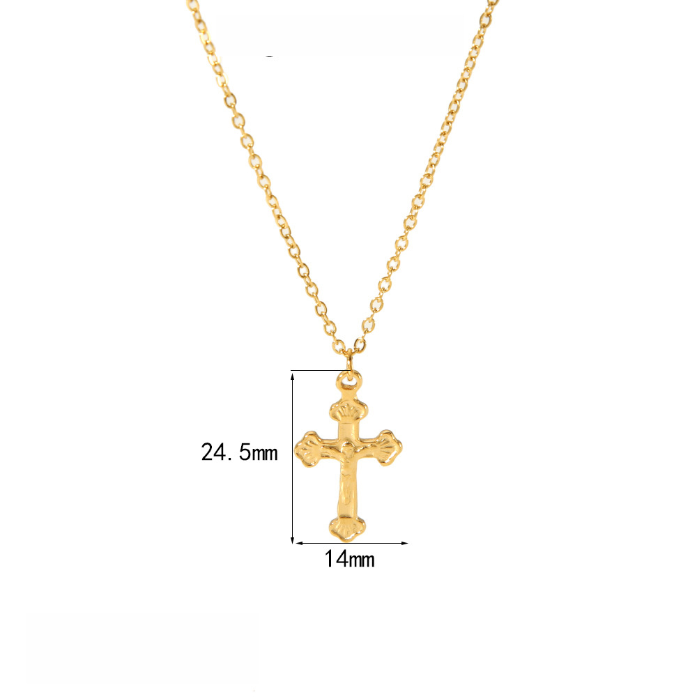 PVD Plated Stainless Steel  Pendant Necklace