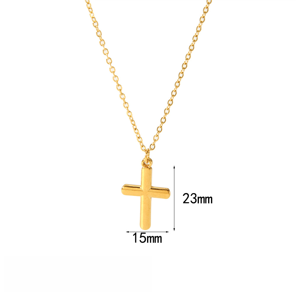 PVD Plated Stainless Steel  Pendant Necklace