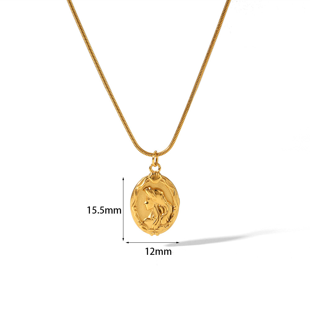 Pendant Necklace Stainless Steel