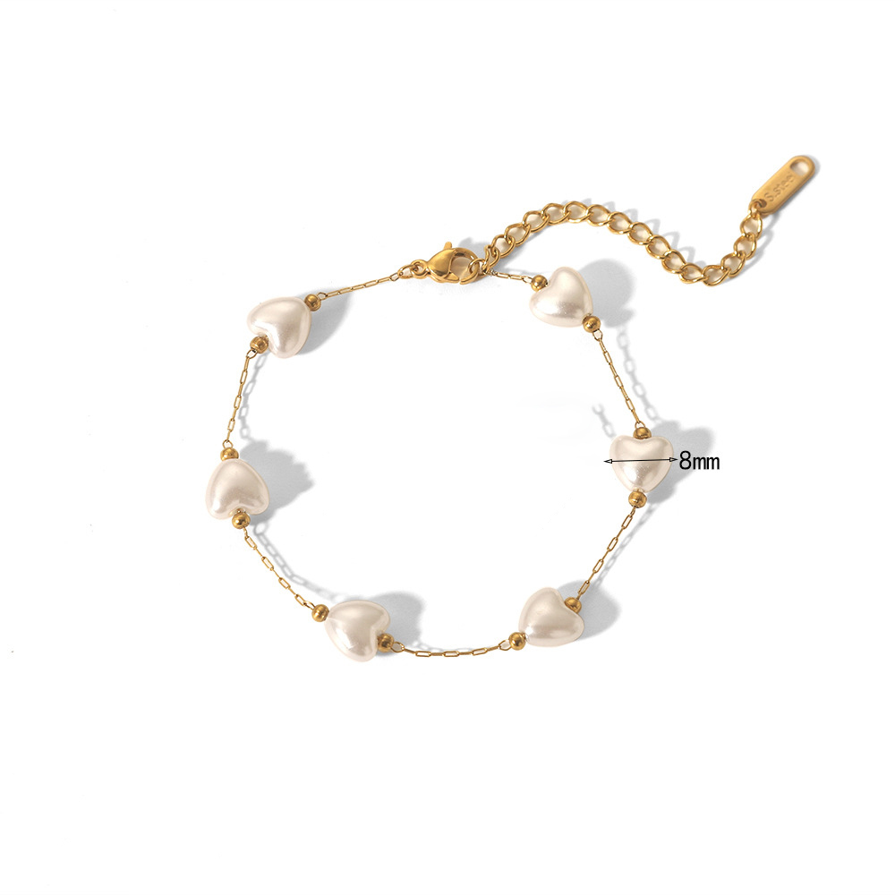 INS Pearl Collection Fine Bracelet Stainless Steel
