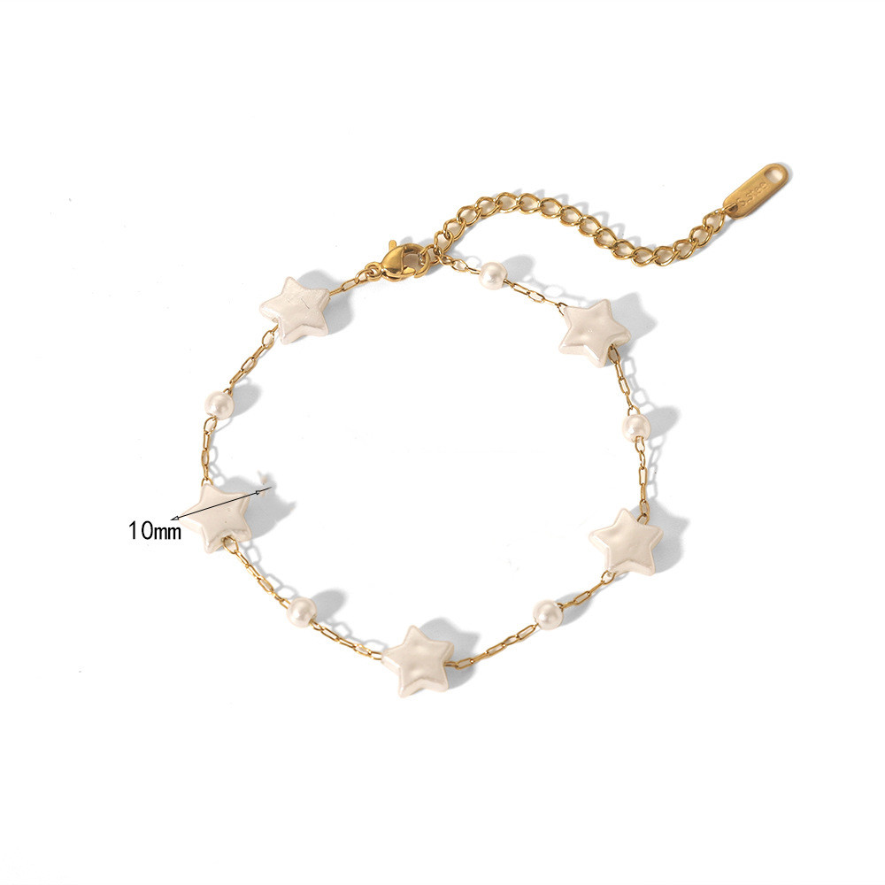 INS Pearl Collection Fine Bracelet Stainless Steel