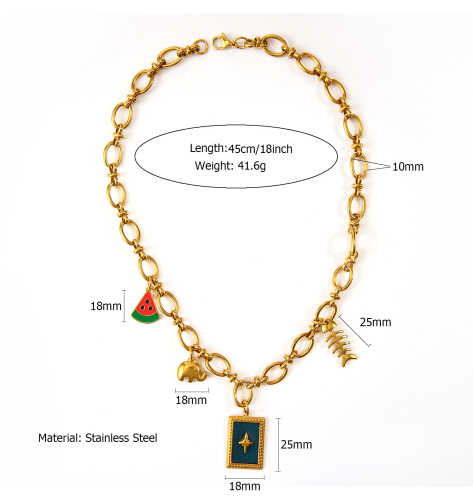 Ethnic wave pendant ruby mixed with seed beads necklace