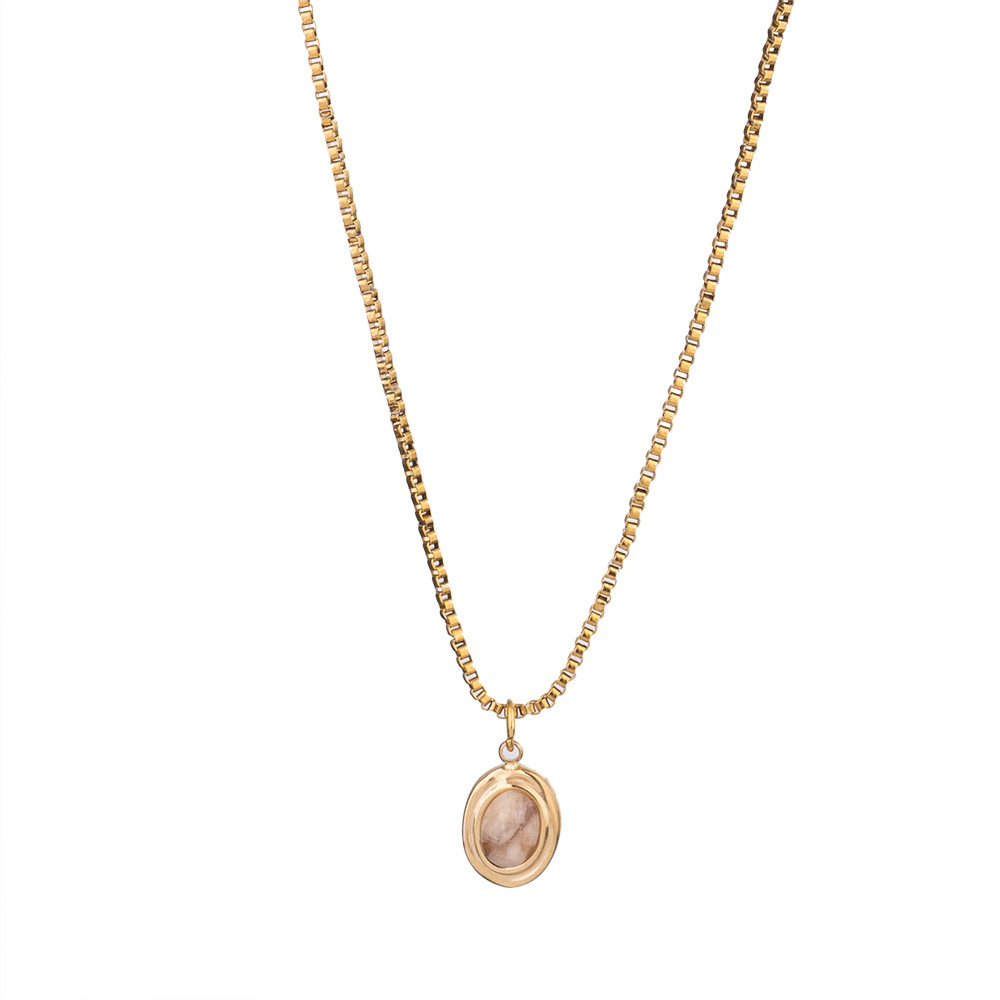 Ethnic wave pendant ruby mixed with seed beads necklace