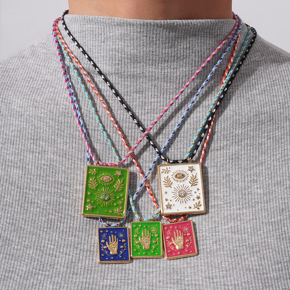 French Heart Pearl Pendant Necklace Stainless Steel in 18K Gold