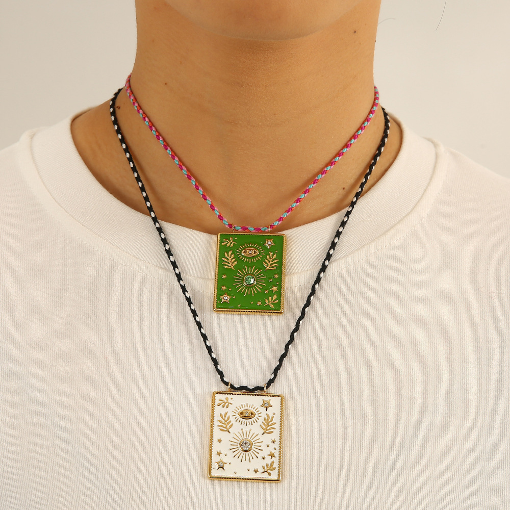 Colorful Strawberry Pendant Cute and Sweet Charm Necklace