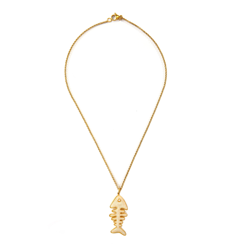 Hypoallergenic 18k Western Cowboy with Interesting Charm Necklace