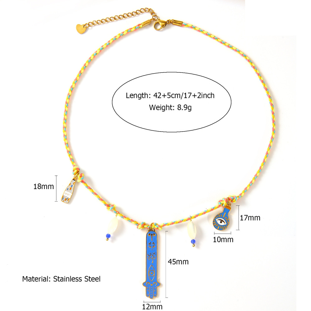 Hypoallergenic 18k Western Cowboy with Interesting Charm Necklace