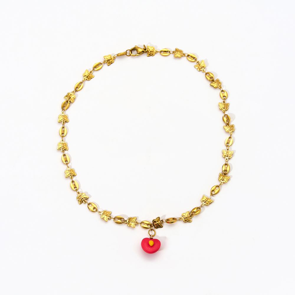 Hypoallergenic 18k Western Cowboy with Interesting Charm Necklace