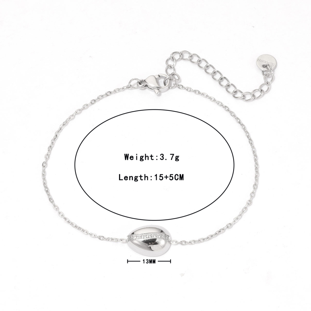 Pave CZ Teardrop Stud Earrings, Necklace and Bracelet Set in PVD Stainless Steel 14K Gold