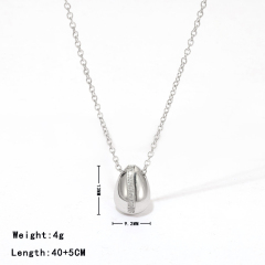 Silver necklace