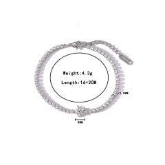 Bracelet-Silver white