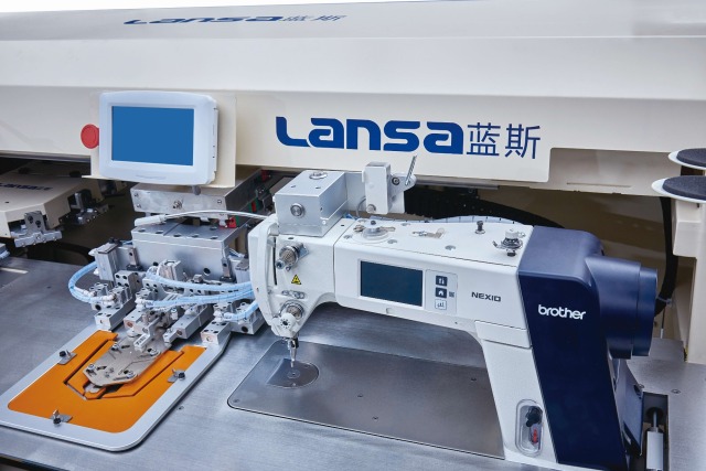 High Speed Automatic Pocket Setter Machine