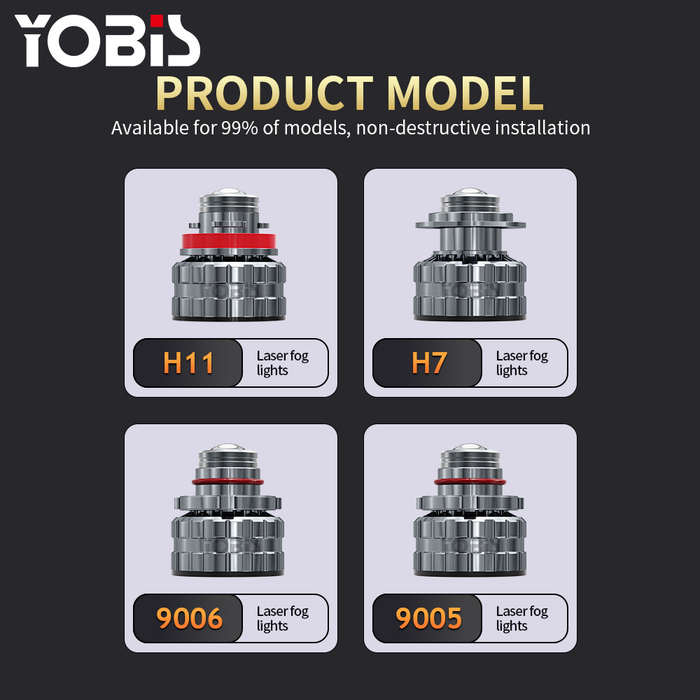 YOBIS LED CARLIGHT,YOBIS WD-LASER-02 | 27W 3600LM LED Headlight Bulb Laser Fog Light Bulb
