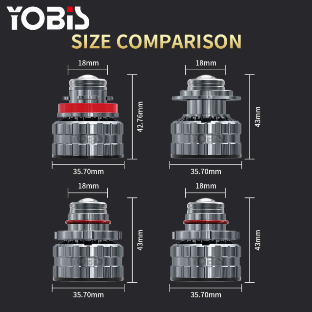 YOBIS LED CARLIGHT,YOBIS WD-LASER-02 | 27W 3600LM LED Headlight Bulb Laser Fog Light Bulb