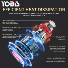 YOBIS LED CARLIGHT,YOBIS WD-LASER-02 | 27W 3600LM LED Headlight Bulb Laser Fog Light Bulb