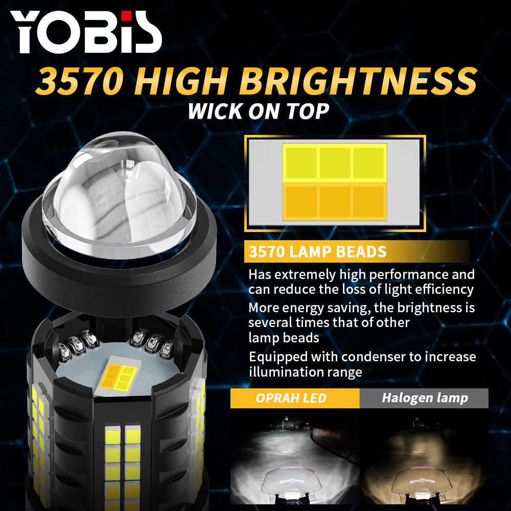 YOBIS LED CARLIGHT,Motorcycle Led Headlight Bulb 10W 1050LM | YOBIS MTC-2016-3570